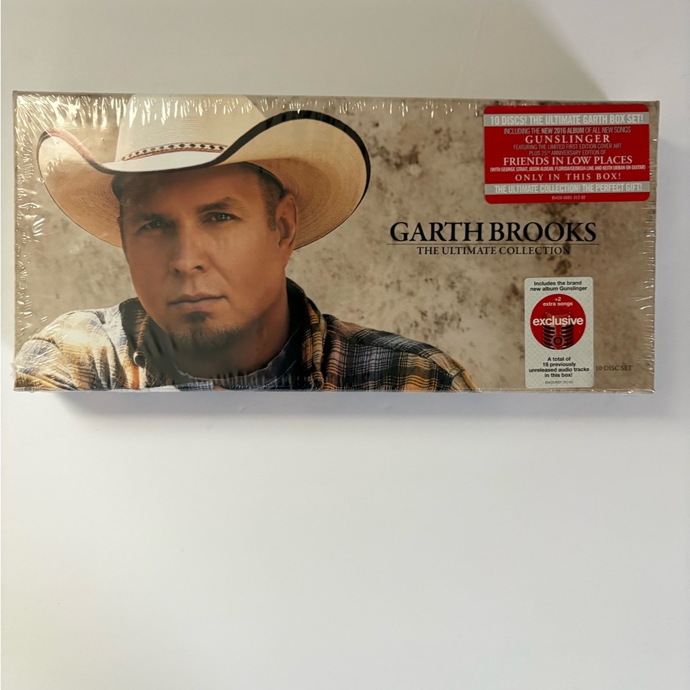 NIB Garth Brooks "The Ultimate Collection" Box Set - Tan/Beige